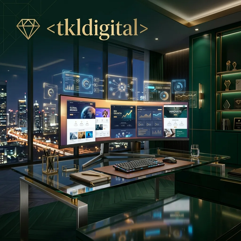 Materiał reklamowy tkldigital — wariant B #1